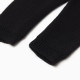 Брюки вязаные детские MINAKU: Knitwear collection, рост 80-86 см, чёрные