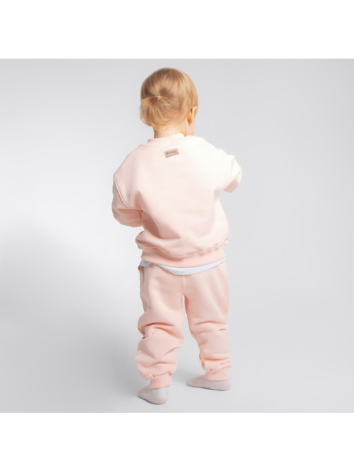 Штанишки детские MINAKU: Basic Line BABY, рост 86-92 см, пудрово-розовые
