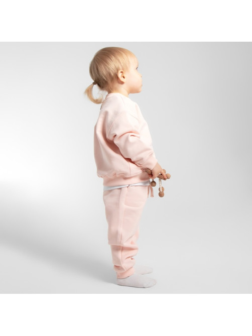 Штанишки детские MINAKU: Basic Line BABY, рост 80-86 см, пудрово-розовые
