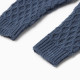 Брюки детские вязаные MINAKU: Knitwear collection, рост 68-74 см, синие