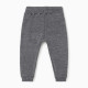 Брюки вязаные детские MINAKU: Knitwear collection, рост 74-80 см, серые