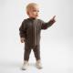 Брюки детские вязаные MINAKU: Knitwear collection, рост 80-86 см, кофейные