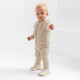 Брюки детские вязаные MINAKU: Knitwear collection, рост 74-80 см, бежевые