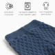Брюки детские вязаные MINAKU: Knitwear collection, рост 74-80 см, синие