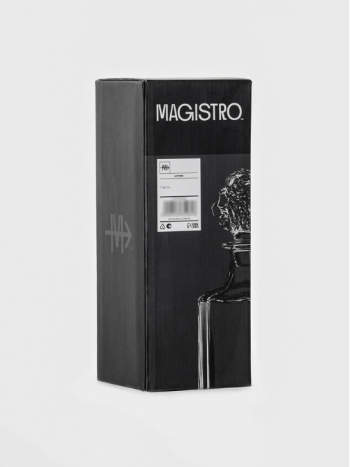 Штоф Magistro «Альфа», 750 мл, 9.1×9.1×25 см, стекло, прозрачный