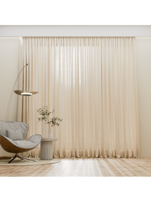 Штора SL HOME Facile, 140×270 см, лён 100%, 210 г/м²