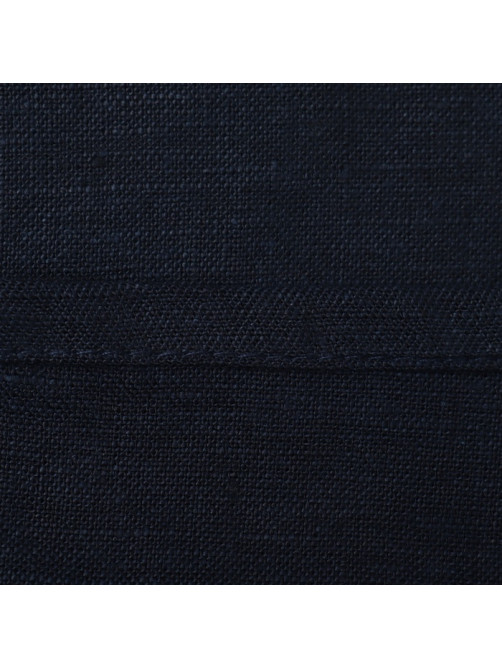 Шторы для кухни с завязками «Этель» Linen collection, 145×180 см - 2 шт., 100% лён, 170 г/м²
