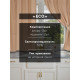Шторы для кухни «Этель» ECO, 136×180 см - 2 шт., подхваты - 2 шт., 190 г/м², бежевые