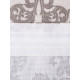Шторы для кухни с подхватами «Этель» Classic, 150×150 см - 2 шт., 100% хлопок, рогожка 186 г/м²