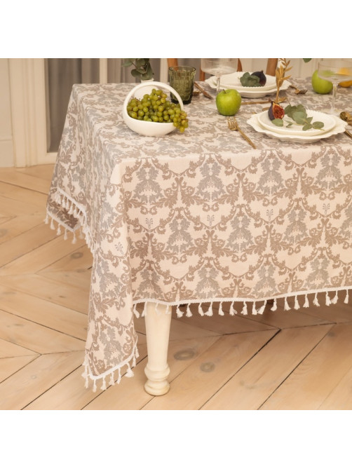 Скатерть «Этель» Classic, 110×149 см, 100% хлопок, рогожка 186 г/м²