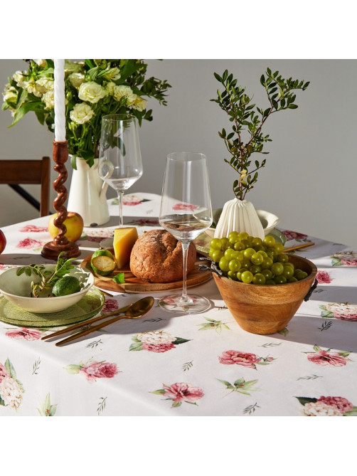 Скатерть «Этель» Bloom, 149×220 см, 100% хлопок, репс 210 г/м²