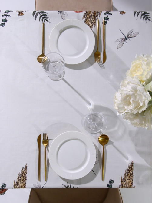 Скатерть «Этель» Kitchen collection, 149×220 см, 100% хлопок, репс 210 г/м²