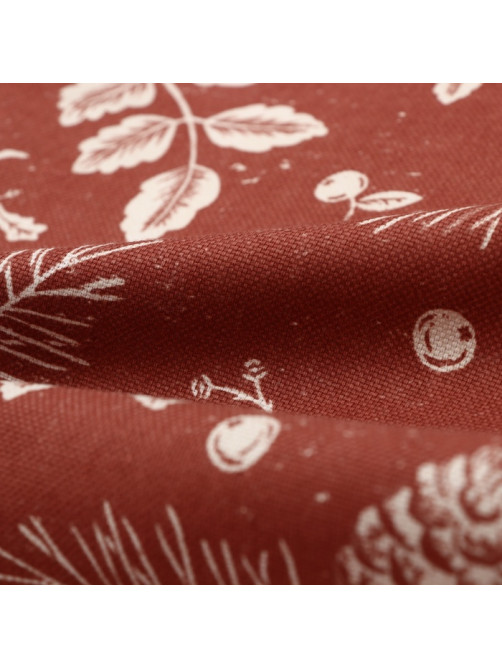 Скатерть «Этель New Year's plants» 149×250 см, 100% хл, рогожка 186 г/м²