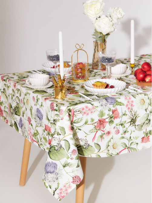 Скатерть «Этель» Organic home 146×110 см, репс 210 г/м², 100% хлопок