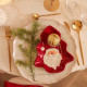 Скатерть новогодняя «Этель» Christmas wreath, d=150 см ±3 см с ВГМО, 100% хлопок, саржа 190 г/м²
