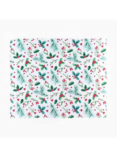Скатерть новогодняя «Доляна» Rowan, 145×300 см, 100% п/э