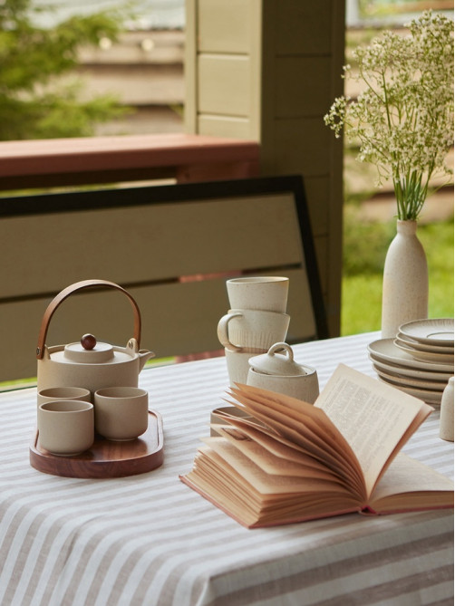 Скатерть SL HOME Strict line, 180×140 см, лён 100%, 180 г/м²