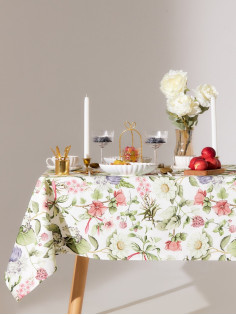 Скатерть «Этель» Organic home 146×220 см, репс 210 г/м², 100% хлопок