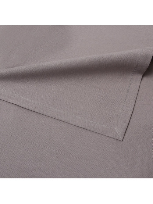 Скатерть «Этель» ECO, 136×300 см, 70% хлопок, 30% лён, 190 г/м², серая