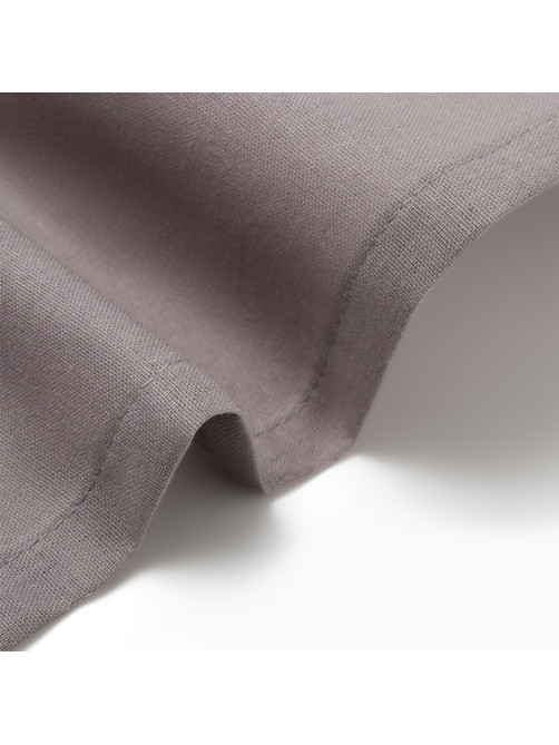 Скатерть «Этель» ECO, 136×300 см, 70% хлопок, 30% лён, 190 г/м², серая