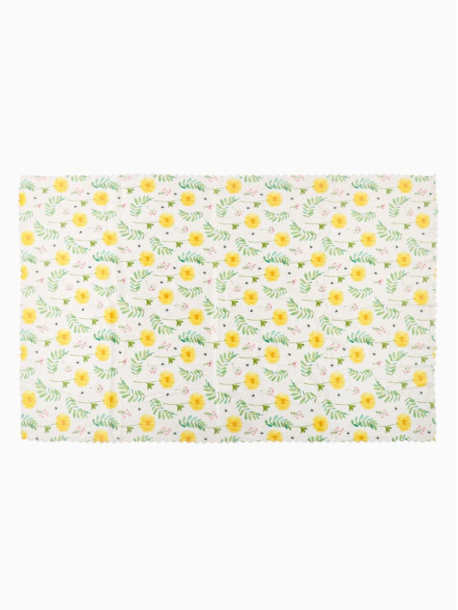 Скатерть «Доляна» Yellow flowers, 145×180 см