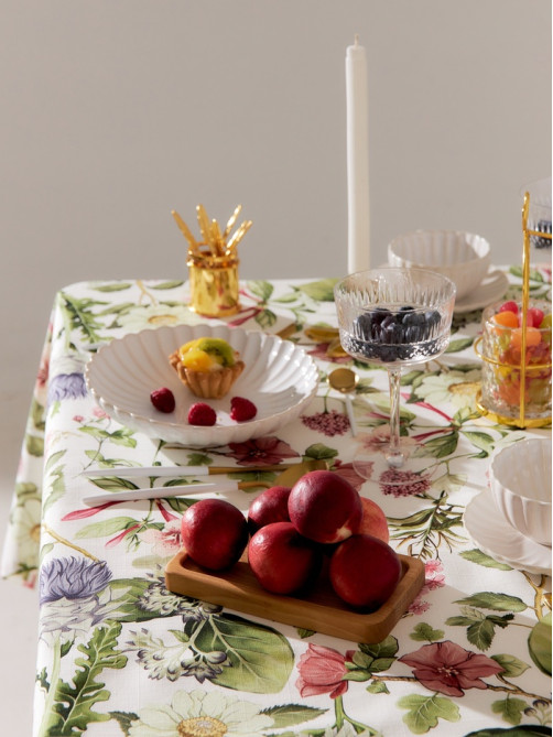 Скатерть «Этель» Organic home 146×110 см, репс 210 г/м², 100% хлопок