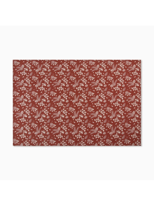 Скатерть «Этель New Year's plants» 149×250 см, 100% хл, рогожка 186 г/м²