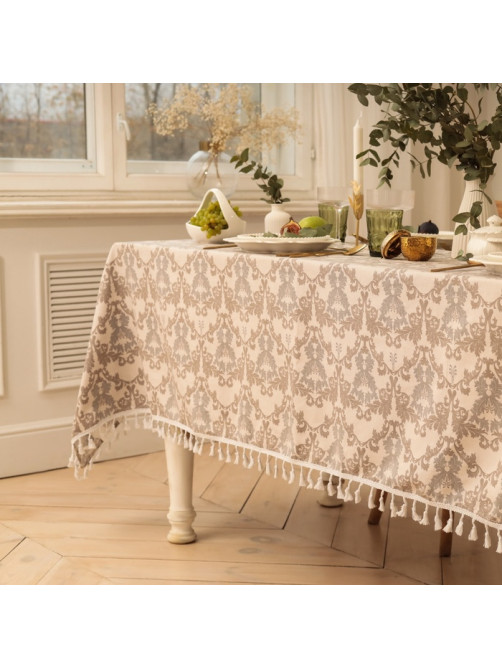 Скатерть «Этель» Classic, 149×220 см, 100% хлопок, рогожка 186 г/м²