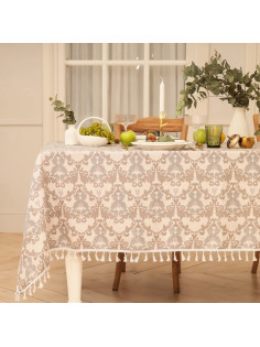 Скатерть «Этель» Classic, 149×220 см, 100% хлопок, рогожка 186 г/м²