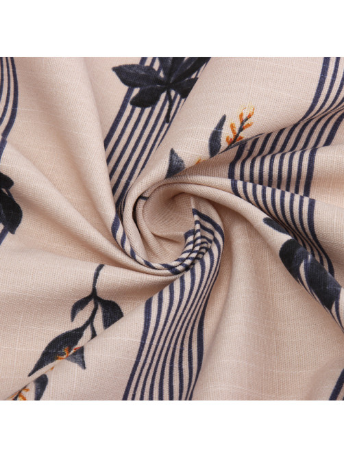 Скатерть «Этель» Leaves, 149×250 см, 100% хлопок, репс 220 г/м²