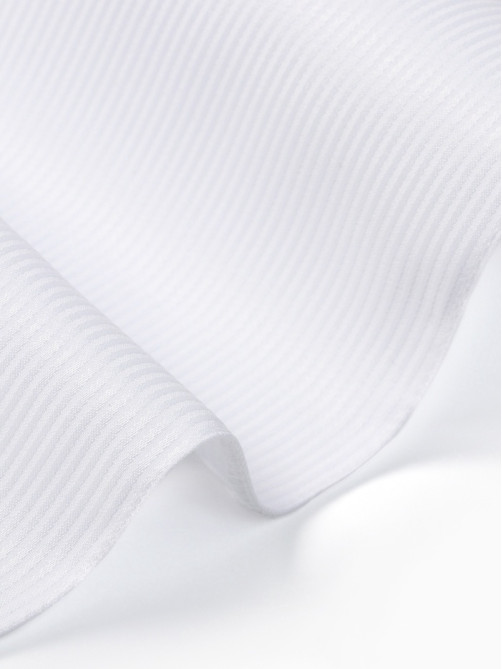 Скатерть «Этель» Lines, овал 150×220±3 см, 192 г/м², хлопок с ВГМО, белая