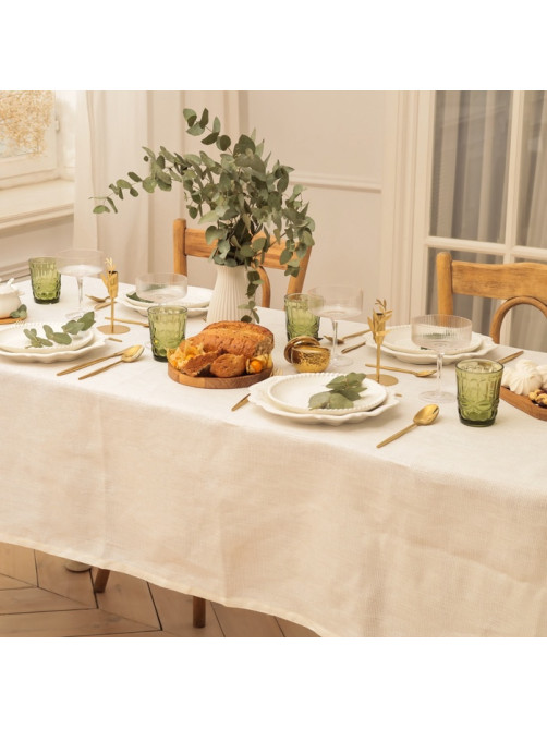 Скатерть SL HOME Facile, 220×140 см, лён 100%, 180 г/м²