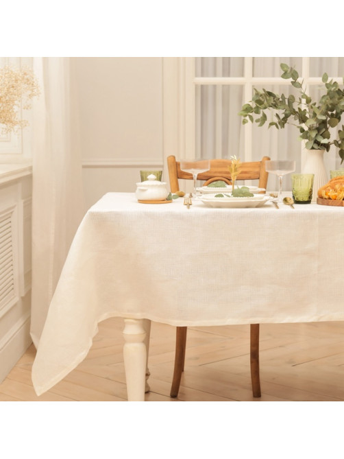 Скатерть SL HOME Facile, 220×140 см, лён 100%, 180 г/м²