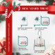 Скатерть новогодняя «Этель» New Years treat, 150×180 см ±3 см с ВГМО, 100% хлопок, саржа 190 г/м²