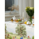 Набор кухонный «Этель» Family picnic: скатерть 150×220 см ± 3 см с ВГМО, салфетки 40×40 см - 12 шт., 100% хлопок