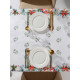 Скатерть новогодняя «Этель» Christmas bells, 150×110±2 см с ГМВО, 100% хлопок, саржа 190 г/м²