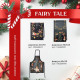 Скатерть новогодняя «Этель» Fairy tale, d=150 см ±3 см с ВГМО, 100% хлопок, саржа 190 г/м²