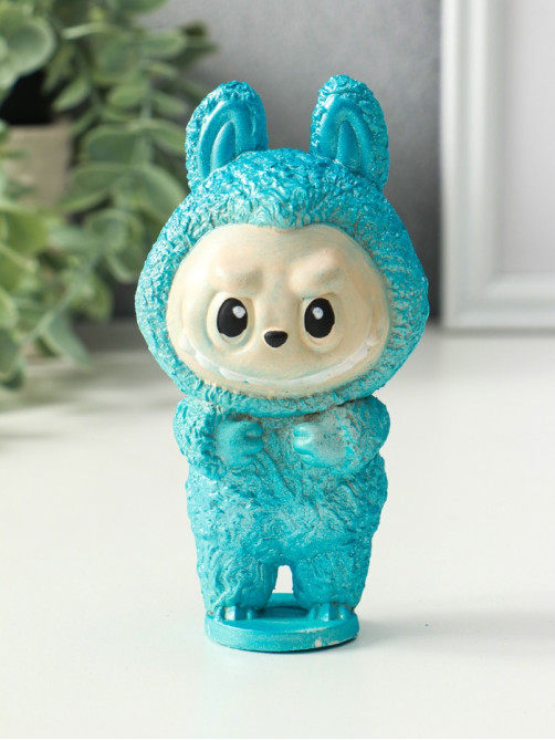 Фигурка гипс «Чудик», 13×6.5×5.5 см, голубой