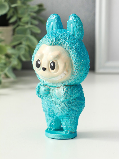 Фигурка гипс «Чудик», 13×6.5×5.5 см, голубой