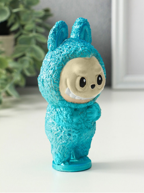 Фигурка гипс «Чудик», 13×6.5×5.5 см, голубой