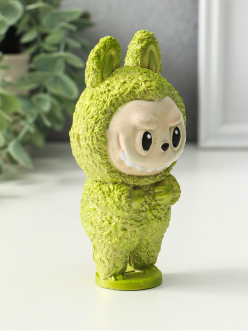 Фигурка гипс «Чудик», 13×6.5×5.5 см, салатовый