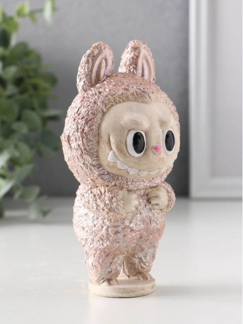 Фигурка гипс «Чудик», 13×6.5×5.5 см, бежевая