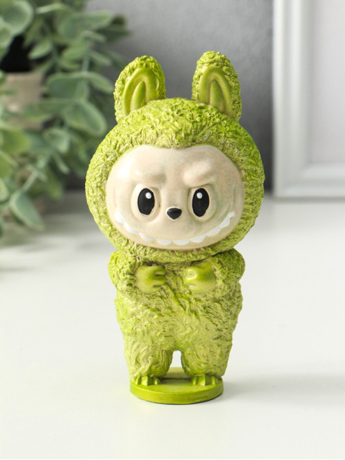 Фигурка гипс «Чудик», 13×6.5×5.5 см, салатовый