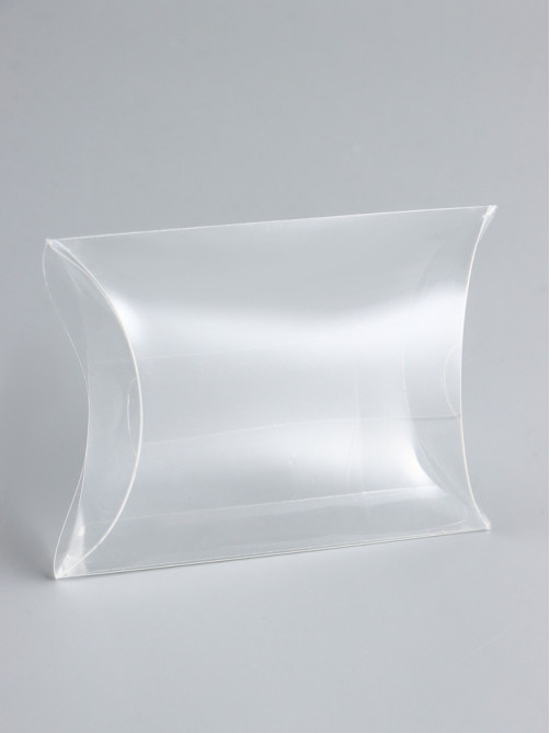 Складная прозрачная коробка из PVC, для упаковки подарков, 9×7×2.5 см