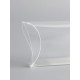 Складная прозрачная коробка из PVC, для упаковки подарков, 8×5×2 см