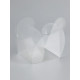 Складная прозрачная коробка из PVC, для упаковки подарков, 6.3×6.3×4 см