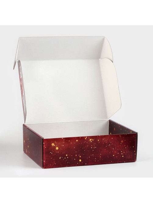 Складная подарочная коробка «С Новым годом», 30.7×22×9.5 см
