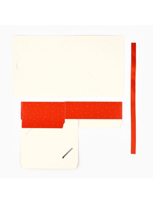 Складная новогодняя коробка-книга «Новогодняя почта», 16.5×12.5×5 см