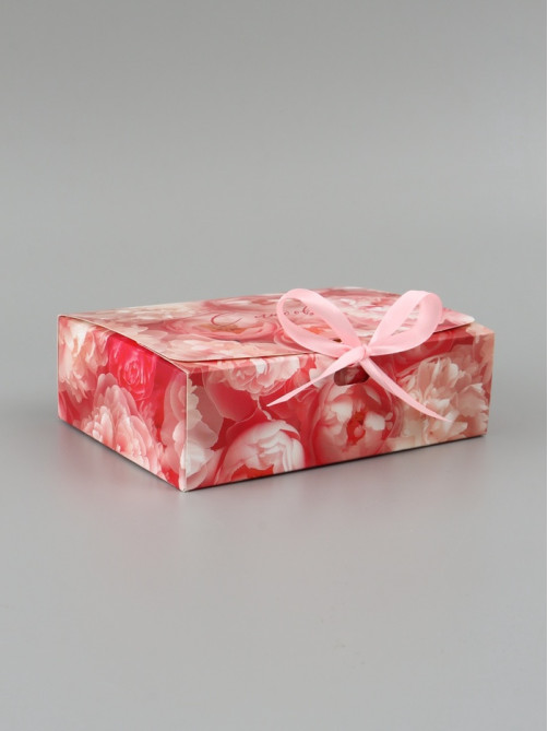 Коробка складная «С Любовью», 16,5 х 12 х 5 см