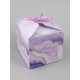 Коробка подарочная самосборная Present, 12×12×12 см, с лентой